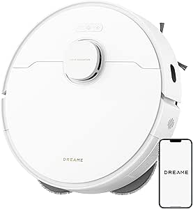 Dreame L10s Pro Gen 2 Robot Vacuum with Mop, 7000Pa Suction, DuoScrub Mopping, 7mm Auto Lifting Mop, Ultrasonic Carpet Detection, Ideal for Pet Hair, Hard Floor and Carpet, 2 Years Warranty