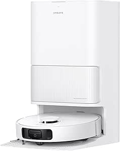 Dreame D20 Ultra Robot Vacuum, Mop Self-Cleaning & Drying, 13,000Pa Suction, Mop Raising, Auto-Empty for 100 days, 370 Mins Battery Life, Easy Maintenance, 2 Years Warranty