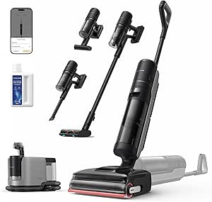 DREAME H15 Mix 7-in-1 Vacuum Cleaner for Vacuuming and Mopping, AI Robot Arm, Three-Piece Edge Cleaning, 23 kPa Suction Power, Smart Dosing Cleaning Solution, No Tangling, 2 years warranty